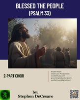 Blessed The People Two-Part Mixed choral sheet music cover
